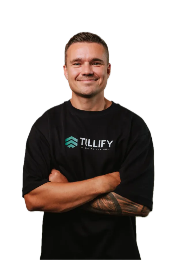 David Olsson, tollekspert i Tullify
